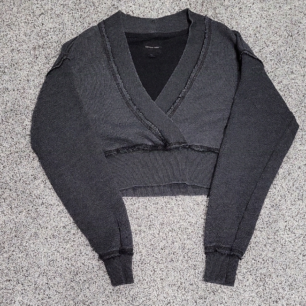 American Eagle Crop Sweatshirt
